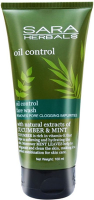 sara herbal OIL CONTROL Face Wash(100 g) available at flipkart for Rs.150