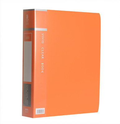 

Enwraps Polypropylene Display File(Set Of 1, Orange)