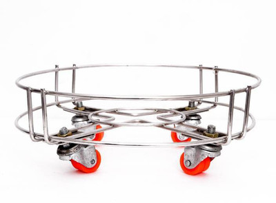 

VPSK heavy Gas Cylinder Trolley(Silver)