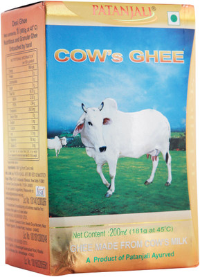 

Patanjali Cow's Ghee 200 ml(Box)