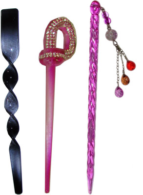 

Chanderkash combo of juda sticks Bun Stick(Multicolor)