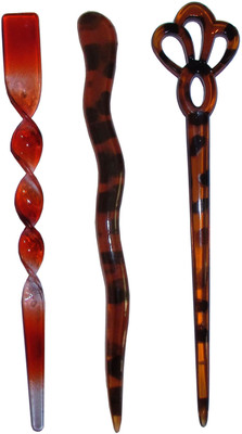 

Arezzo Arezzo combo of juda sticks Bun Stick(Multicolor)