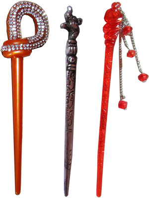 

One Personal combo of juda sticks Bun Stick(Multicolor)