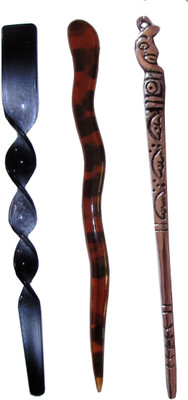 

Chanderkash combo of juda sticks Bun Stick(Multicolor)