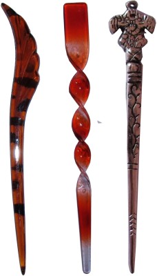 

Chanderkash combo of juda sticks Bun Stick(Multicolor)