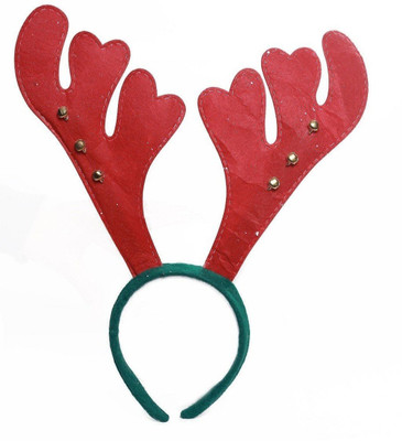 

ShopOnline Christmas Cap Headdress Reindeer Hairband (Red) Hair Band(Red)