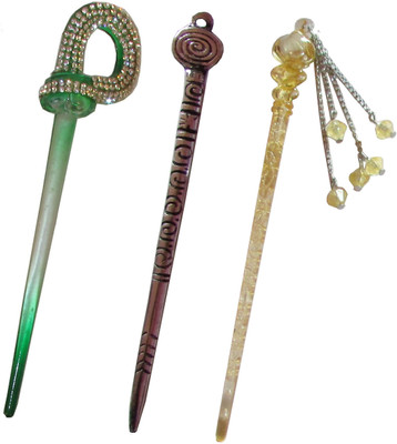 

Sanskruti combo of juda sticks Bun Stick(Multicolor)