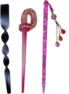 

One Personal combo of juda sticks Bun Stick(Multicolor)