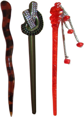 

Sanskruti combo of juda sticks Bun Stick(Multicolor)