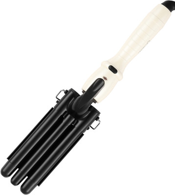 

Baidi Professional Triple Barrel Hair Curler(Black, White)