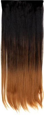 

Amkasy Clip in Half Golden Brown Hair Extension