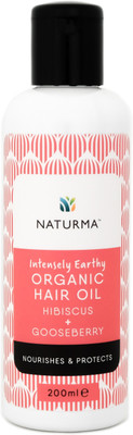 

Naturma Intensely Earthy Organic Hibiscus + Gooseberry Hair Oil(200 ml)