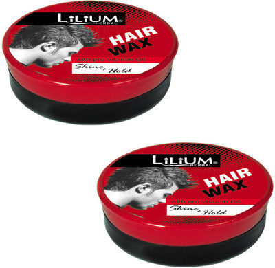 

LILIUM herbal shine and hold Hair Wax combo 85 g/piece Hair Styler
