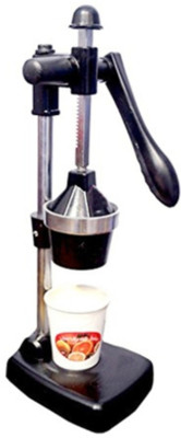 

ShopyBucket Brand New Manual Juicer Hand Press Manual Juicer Citrus Juicer for orange,pomegranate,lime-Fresh Healthy Juice Anytime-EXPORT QUALITY Steel Hand Juicer(Black)