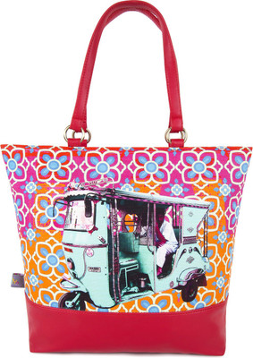 

fatfatiya Tote(Multicolor)
