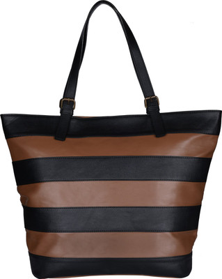 

reggel Tote(Brown, Black), Black;brown