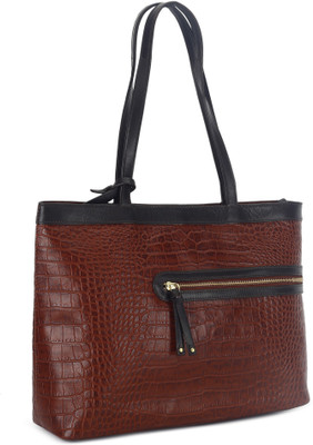 Hidesign Hand-held Bag(Brown) available at flipkart for Rs.4558