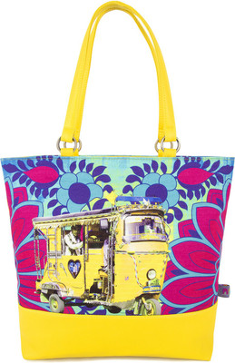 

fatfatiya Tote(Multicolor)