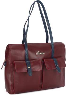 

Hidesign Hand-held Bag(Maroon)