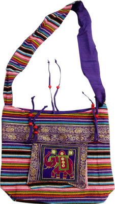 

Ratnatraya Sling Bag(Multicolor)