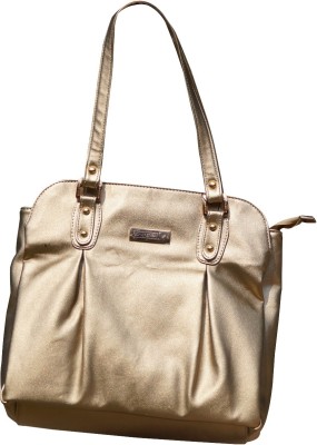 

shimmer Hand-held Bag(Gold)