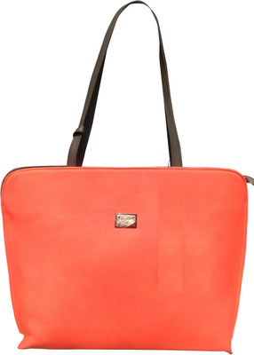 

Shimmer Hand-held Bag(Orange)