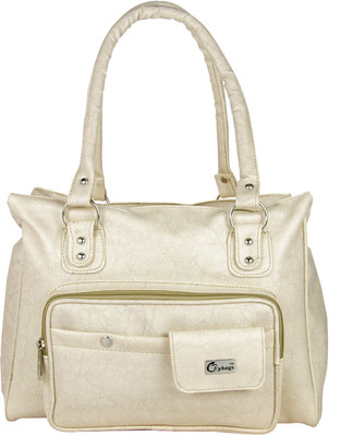 

JG Shoppe Hand-held Bag(White)