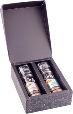 

On1y Gift Box Celebration Pack of 2(Italian Seasoning Grinder 35gm + Salad Seasoning Grinder 50gm)(85 g)