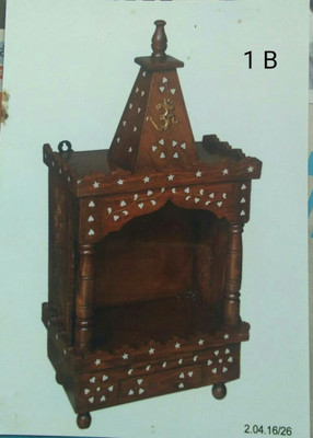 

Mayur enterprises Solid Wood Home Temple(Height: 55 cm)