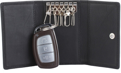 

PAVOFASHION Men's GENUINE Leather Key Holder BY PAVO FASHION Key Chain
