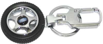 

Aura Imported Revolving Tyre Wheel Ford Key Chain