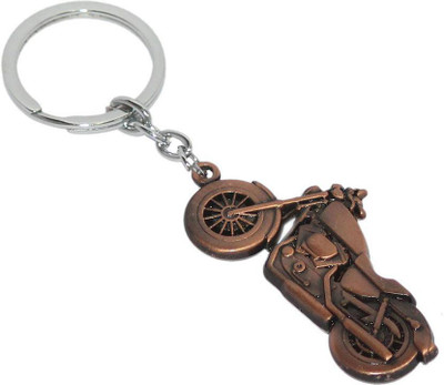 

Aura Imported Racing Bike Shape Full Metal Double Sided Key Chain