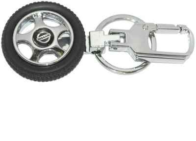 

Aura Imported Revolving Tyre Wheel Nissan Key Chain