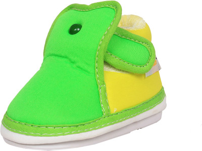 

Ole Baby Boys & Girls Velcro Casual Boots(Light Green