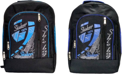 

sly bag 17 inch Laptop Backpack(Multicolor), Blue