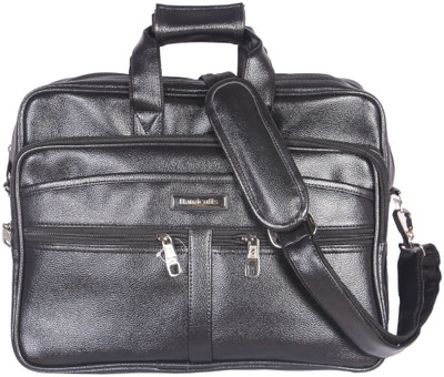 HANDCUFFS 16 inch Laptop Messenger Bag(Black)