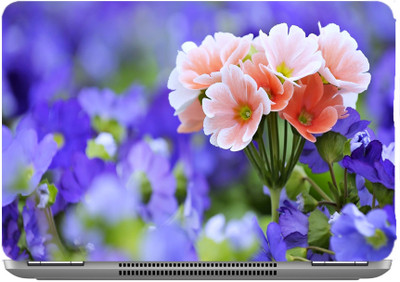 

imbue Beautiful Flowers high quality vinyl Laptop Decal 15.6