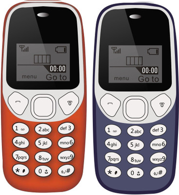

I Kall K71 Combo of Two Mobile(Red and Dark Blue)