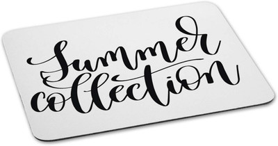 

100yellow Mouse pad | summer collection Quote Printed Mouse Pad Designer High Quality Anti Skid Mouse Pad For Desktop and Laptop Computer-White Mousepad(Multicolor)
