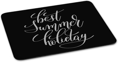

100yellow Mouse pad | best summer holiday Quote Printed Mouse Pad Designer High Quality Anti Skid Mouse Pad For Desktop and Laptop Computer-Black Mousepad(Multicolor)