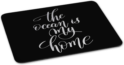 

100yellow Mouse pad | the ocean is my home Quote Printed Mouse Pad Designer High Quality Anti Skid Mouse Pad For Desktop and Laptop Computer-Black Mousepad(Multicolor)