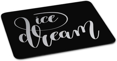 

100yellow Mouse pad | Ice cream Quote Printed Mouse Pad Designer High Quality Anti Skid Mouse Pad For Desktop and Laptop Computer-Black Mousepad(Multicolor)