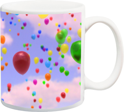 

ME&YOU Gift for Father Mother Husband Wife Brother Sister Uncle Ant Friends On Birthday; With Bubble (IZ17PKMU-197) Printed Ceramic Mug(325 ml), White