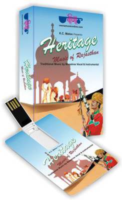 

Heritage Music of Rajasthan - 147 Traditional Music By Maestros (Vocal and Instrumental) Pendrive Special Edition(Instrumental - Veena)