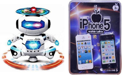 

AR Enterprises Musical Naughty Robot with Walkie Talkie for kids (Multicolor)(Multicolor)