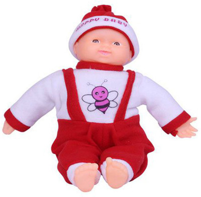 

navkar Laughing Boy (50 Cm) Toy For Kids(Red, White)