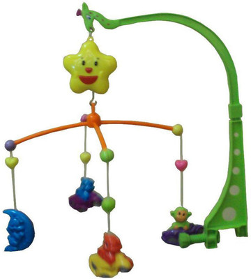 

navkar Musical Animal Cot Mobile(Multicolor)