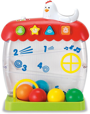 

Winfun Count 'N Play Fun Barn, White/Red(Multicolor)
