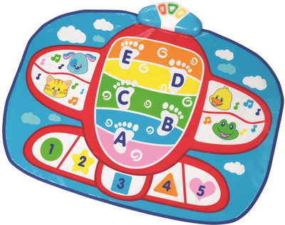 

Winfun Step-to-Learn Playmat, Multi Color(Multicolor)