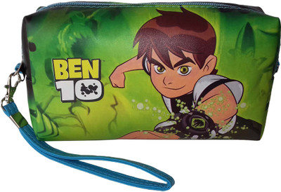 

kidoz kingdom BEN 10 BEN 120 PENCIL POUCH Art Canvas Pencil Box(Set of 1, Multicolor)